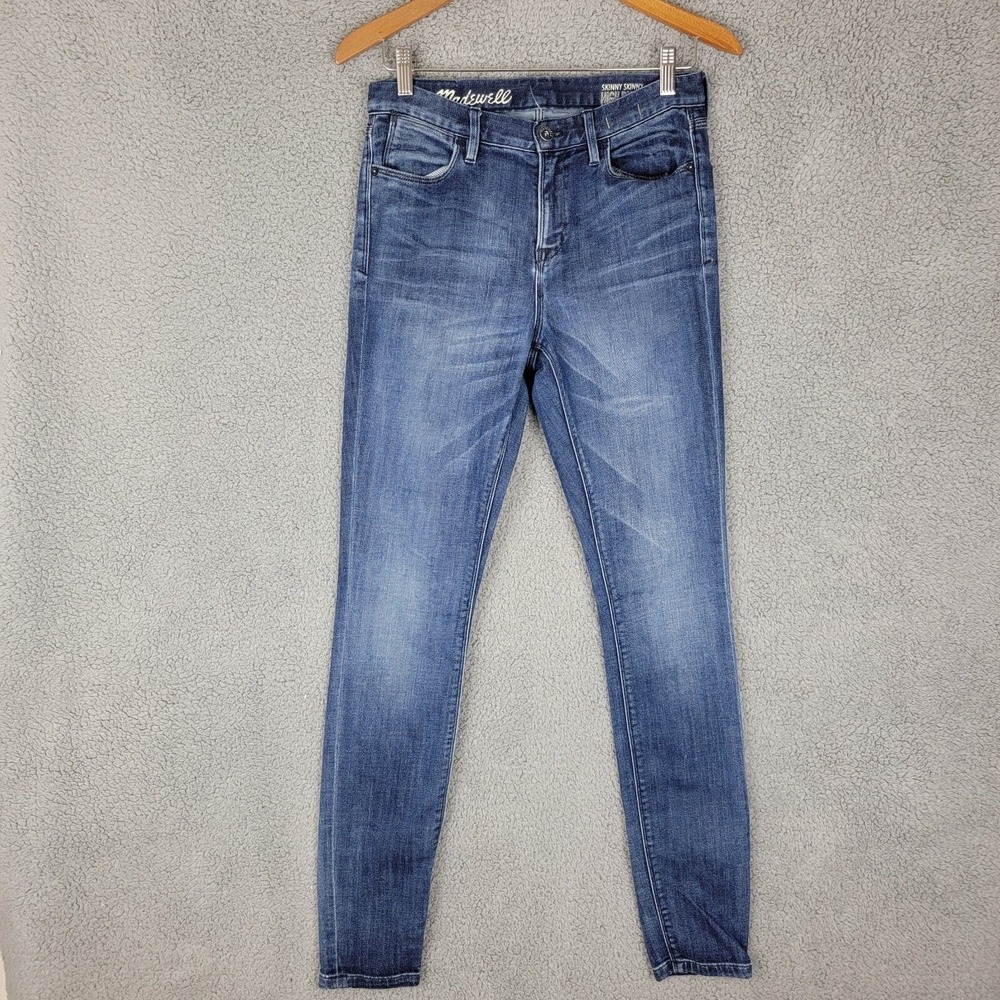 MADEWELL Skinny Skinny‎ High Riser Jeans with Women's Size 27 X 32